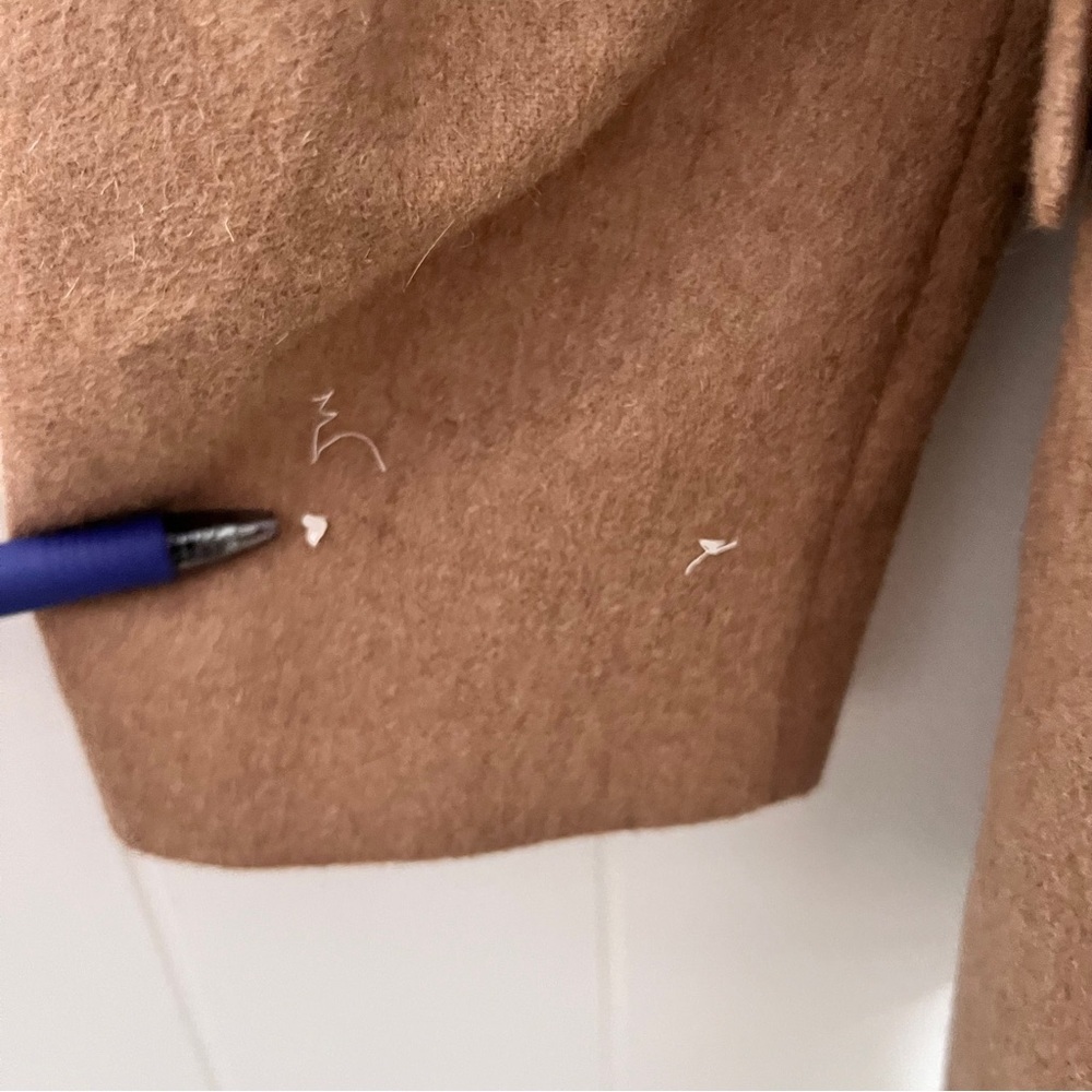 Joseph Abboud 100% Camel Hair Made in Italy Tan Sport Coat Lanificio Campore 46L - Picture 7 of 13